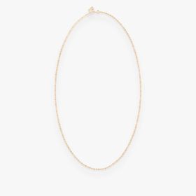 Collier Vanrycke Skin Tattoo Or rose 18k 60cm