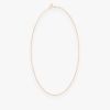 Collier Vanrycke Skin Tattoo Or rose 18k 60cm