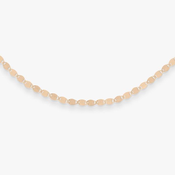 Collier Vanrycke Skin Tattoo Or rose 18k 60cm