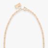 Bracelet Cheville Vanrycke Skin Tattoo Or Rose 18k 24cm