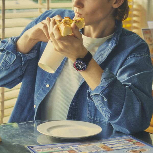 Montre Seiko 5 Sports SSK047K1 Automatique GMT PEPSI® Édition limitée