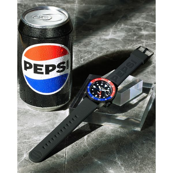 Montre Seiko 5 Sports SSK047K1 Automatique GMT PEPSI® Édition limitée