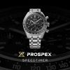 Montre Seiko Prospex Chrono Speedtimer SRQ055J1 Cadran Noir Bracelet Acier