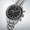 Montre Seiko Prospex Chrono Speedtimer SRQ055J1 Cadran Noir Bracelet Acier
