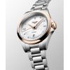 Montre Longines Conquest 30mm Automatique Cadran Nacre blanche Bracelet Acier