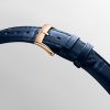 Montre Longines Master Collection Moonphase 34mm Automatique Cadran Nacre blanche Bracelet Alligator