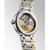 Montre Longines Primaluna Moonphase 34mm Automatique Cadran Argenté Bracelet Acier et or jaune