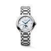 Montre Longines Primaluna Moonphase 34mm Automatique Cadran Nacre blanche Bracelet Acier