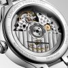 Montre Longines Primaluna Moonphase 34mm Automatique Cadran Argenté Bracelet Acier