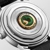 Montre Conquest Heritage 38mm Automatique Cadran Vert laqué poli Bracelet Alligator