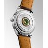Montre Conquest Heritage 40mm Automatique Cadran Brun Bracelet Alligator