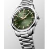 Montre Conquest Heritage 40mm Automatique Cadran Vert laqué poli Bracelet Acier