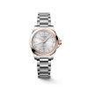Montre Longines Conquest 30mm Automatique Cadran Argenté "soleil" Bracelet Acier