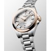 Montre Longines Conquest 30mm Automatique Cadran Argenté "soleil" Bracelet Acier
