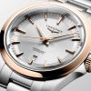 Montre Longines Conquest 30mm Automatique Cadran Argenté "soleil" Bracelet Acier