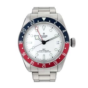 Montre Occasion Tudor Black Bay GMT 41mm Opalin Bracelet Acier