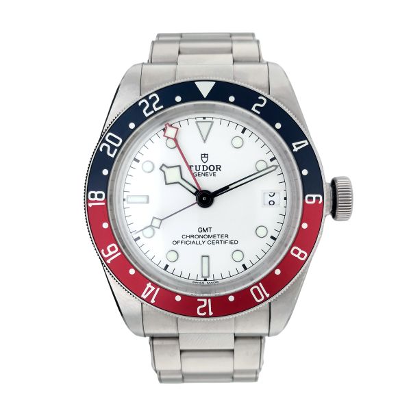 Montre Occasion Tudor Black Bay GMT 41mm Opalin Bracelet Acier