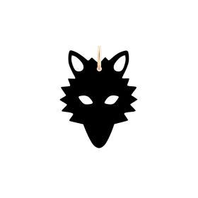 Pendentif Ginette NY Wolf Or Rose Onyx