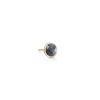 Boucle d'oreille Ginette NY Solo Pixie Ever Disc Or Rose Nacre Noire