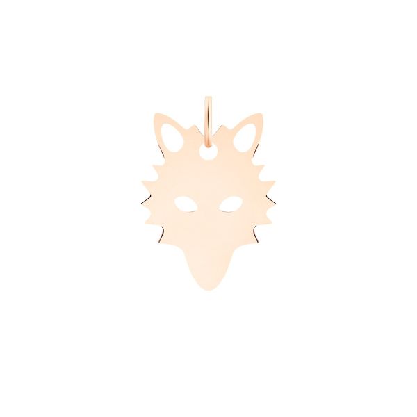 Pendentif Ginette NY Wolf Or Rose 25mm
