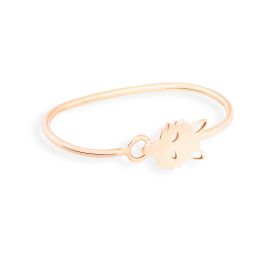 Bague Ginette NY Wolf Double Or Rose