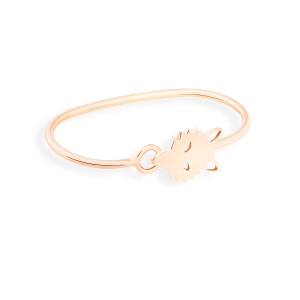 Bague Ginette NY Wolf Double Or Rose