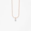 Sautoir Vanrycke Paris Stardust Or rose 18k et diamant