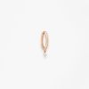 Créole Vanrycke Paris Stardust Or rose 18k et diamant taille S