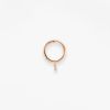 Créole Vanrycke Paris Stardust Or rose 18k et diamant taille S