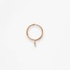 Créole Vanrycke Paris Stardust Or rose 18k et diamant taille M
