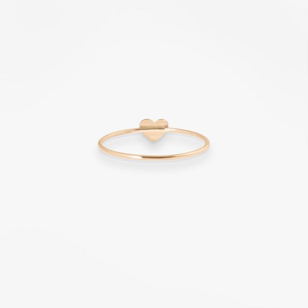 Bague Vanrycke Emoji Cœur Or Rose 18k