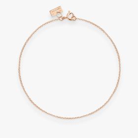 Bracelet Cheville Vanrycke Calamity Jane Or Rose 18k