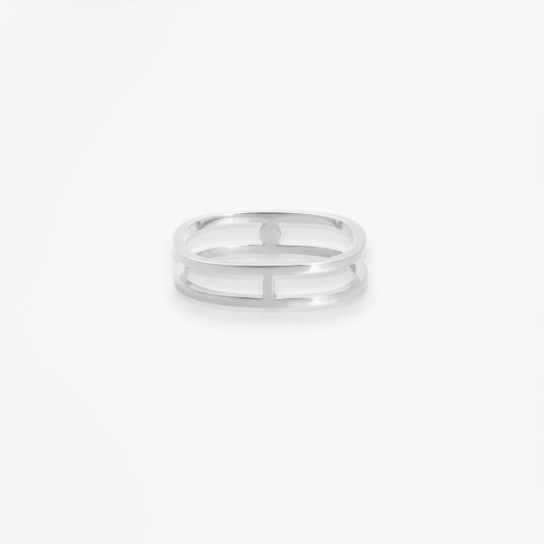 Bague Vanrycke Paris Charlie Or blanc 18k diamant