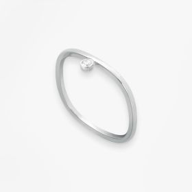 Bague Vanrycke Paris Charlie Or blanc 18k diamant