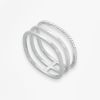 Bague Vanrycke Paris Charlie Or blanc 18k diamants