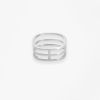 Bague Vanrycke Paris Charlie Or blanc 18k diamants