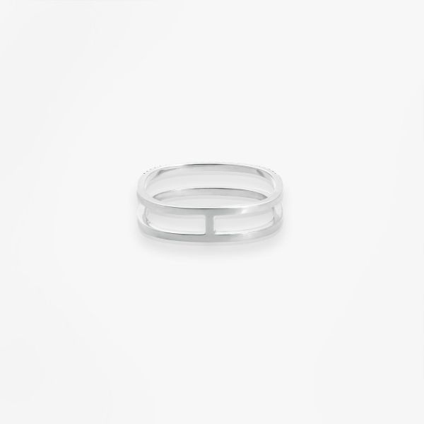 Bague Vanrycke Paris Charlie Or blanc 18k diamants
