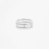 Bague Vanrycke Paris Charlie Or blanc 18k diamants