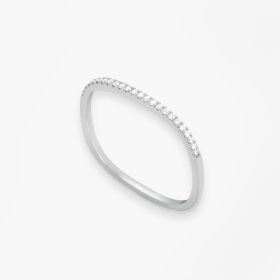 Bague Vanrycke Paris Charlie Or blanc 18k diamants