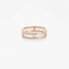 Bague Vanrycke Paris Charlie Or rose 18k diamant