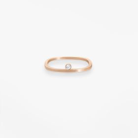 Bague Vanrycke Paris Charlie Or rose 18k diamant