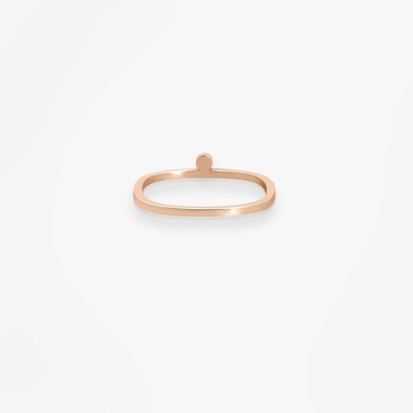 Bague Vanrycke Paris Charlie Or rose 18k diamant