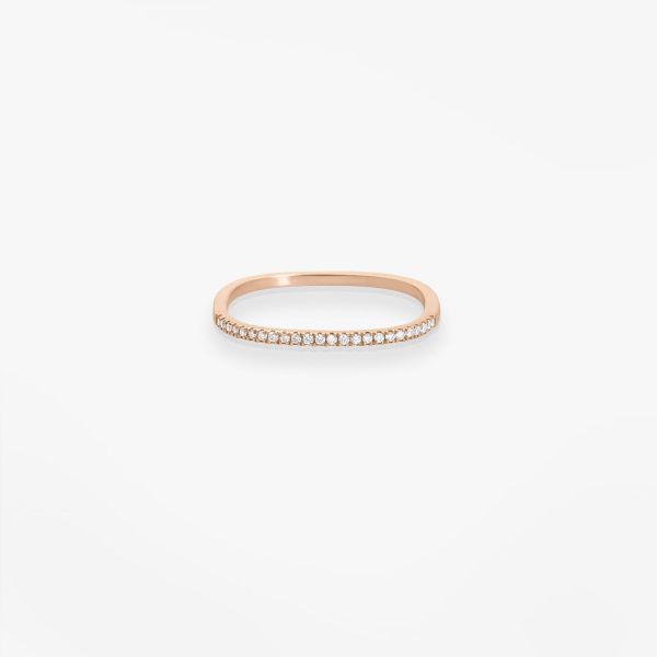 Bague Vanrycke Paris Charlie Or rose 18k diamants