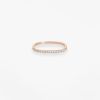 Bague Vanrycke Paris Charlie Or rose 18k diamants