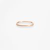 Bague Vanrycke Paris Charlie Or rose 18k diamants