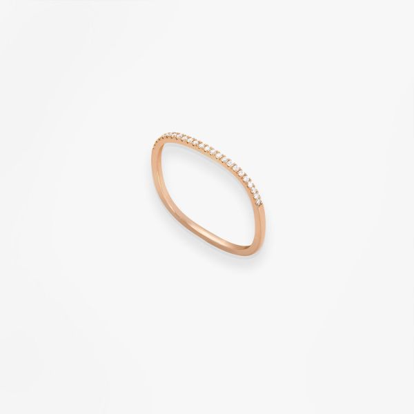 Bague Vanrycke Paris Charlie Or rose 18k diamants