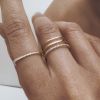 Bague Vanrycke Paris Charlie Or rose 18k diamants