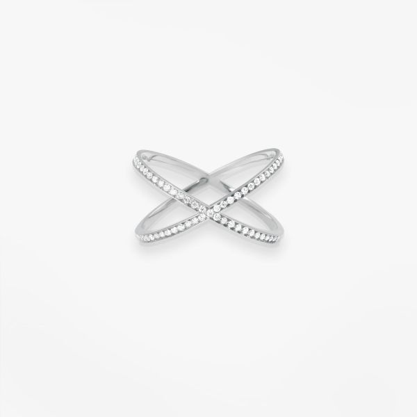 Bague Vanrycke Paris Coachella Or blanc 18k diamants