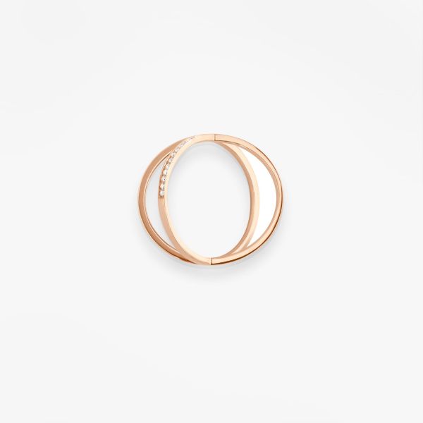 Bague Vanrycke Paris Coachella Or rose 18k diamants