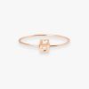 Bague Vanrycke Paris Cubix Or rose 18k diamants
